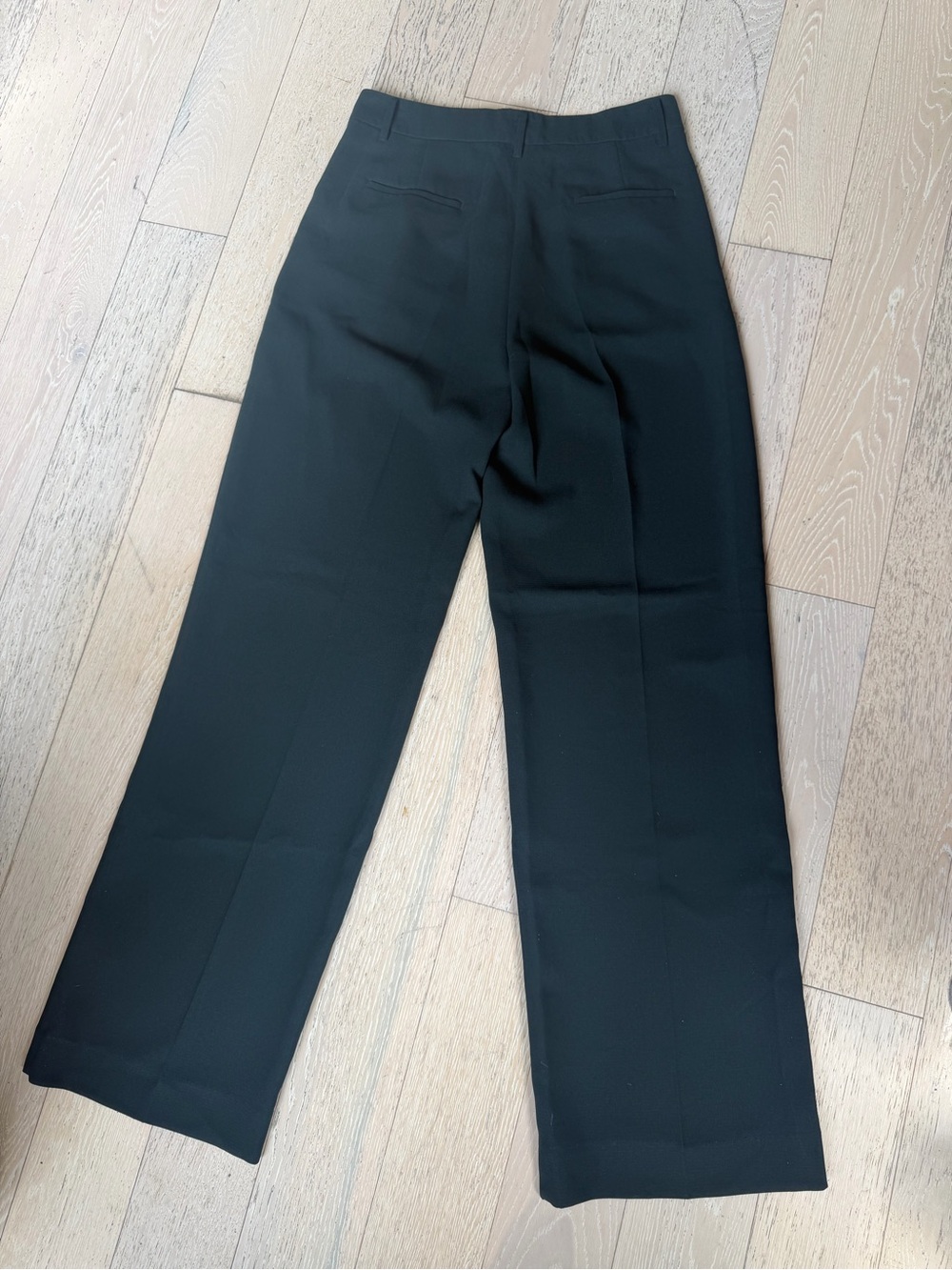 Classic Black Wide-Leg Women's Pants- Size 14 X-tall